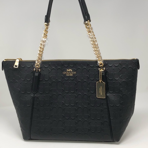 Coach Handbags - Nwt Coach signature leather Ava tote